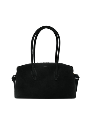 Yuzefi BRIOCHE DUFFLE SUEDE BLACK