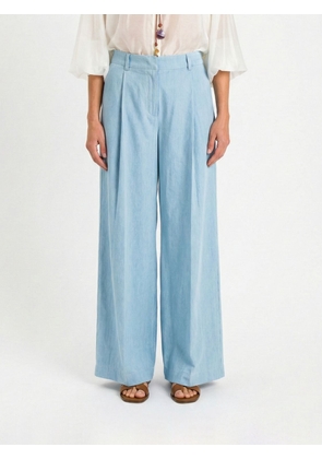 Pants TWINSET Woman color Blue