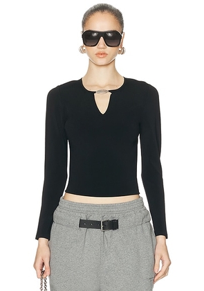 Alexander Wang Necklace Top in Black - Black. Size S (also in XS, L).