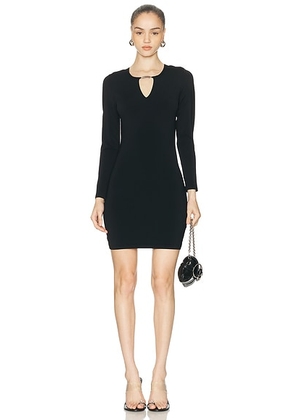 Alexander Wang Necklace Mini Dress in Black - Black. Size M (also in XS, S, L).