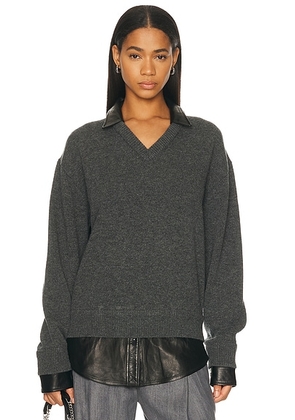 Acne Studios Krispo Sweater in Grey - Grey. Size M (also in XS, L).