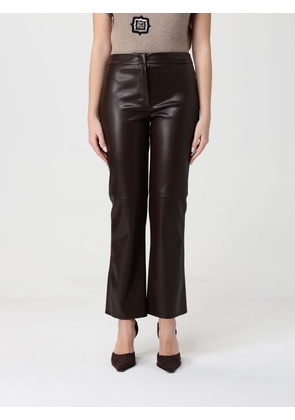 Pants 'S MAX MARA Woman color Burnt