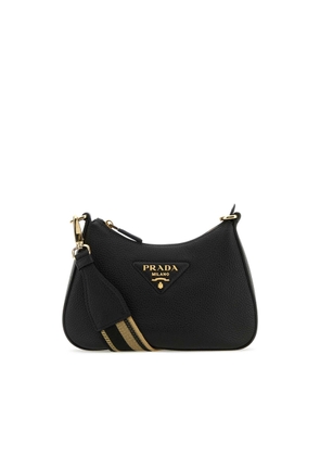 Prada Black Leather Crossbody Bag