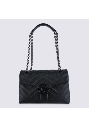 Gucci Black Leather Shoulder Bag