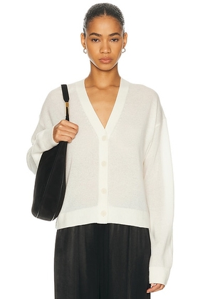 Eterne Walt Cardigan in Cream - Cream. Size L/XL (also in M/L, XS/S).