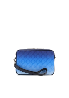 Gucci Printed Canvas Clutch