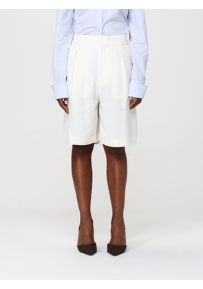 Shorts VICTORIA VICTORIA BECKHAM Woman color Ivory