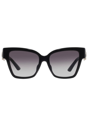 Dolce and Gabbana Grey Gradient Butterfly Ladies Sunglasses DG4470F 501/8G 54