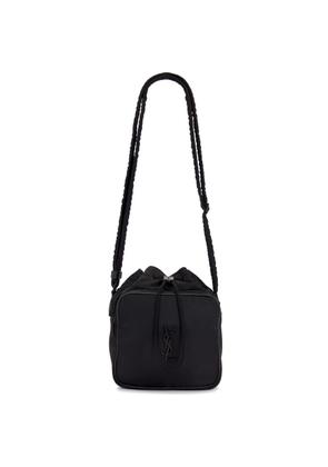 Saint Laurent Black Nylon Bucket Bag