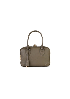 Golden Goose Vita Beige Leather Top Case