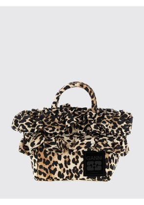 Handbag GANNI Woman color Brown