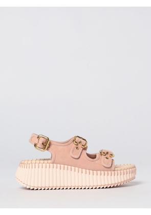 Heeled Sandal CHLOÉ Woman color Pink