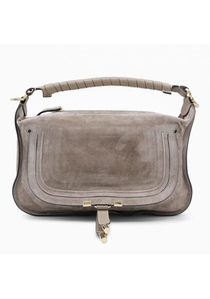 ChloÃ© Brown Leather Marcie Top Handle Bag