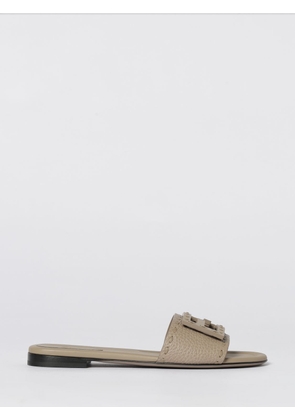 Heeled Sandal FENDI Woman color Coffee