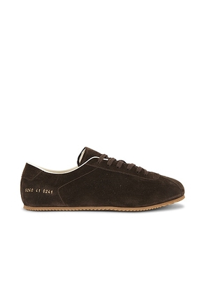 Common Projects Suede Driving Shoe in Khaki - Brown. Size 42 (also in 41, 43, 45, 46).