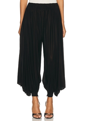 Burc Akyol Sultan Trouser in Black - Black. Size M (also in ).