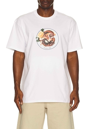 Carhartt WIP Octopus T-shirt in White - White. Size M (also in L, S, XL/1X).