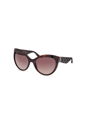 Guess Gradient Brown Butterfly Ladies Sunglasses GU00130 52F 61
