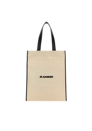 Jil Sander Sand Canvas Shopping Bag
