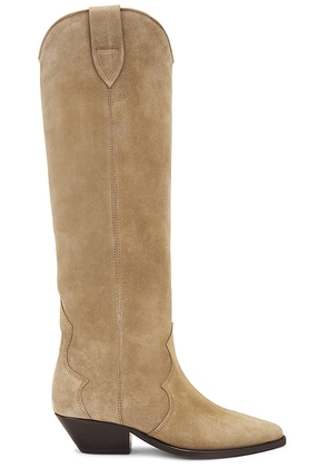 Isabel Marant Denvee Boot in Taupe - Brown. Size 39 (also in 35, 36, 41).
