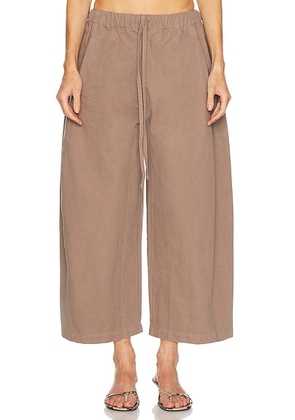 Entire Studios Loft Pant in Clay - Brown. Size XS (also in S).