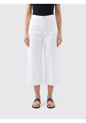 Pants DONDUP Woman color White