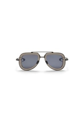 Valentino V - LSTORY Grey Flash Mirror Pilot Unisex Sunglasses VLS-129 B 50