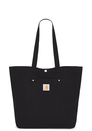 Carhartt WIP Bay Tote in Black Rigid - Black. Size all.
