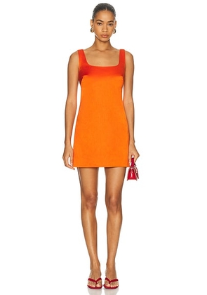 A.L.C. Faye Dress in Persimmon - Orange. Size 0 (also in 2, 8).
