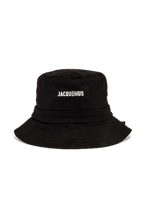 JACQUEMUS Le Bob Gadjo in Black - Black. Size 58 (also in 56, 60).