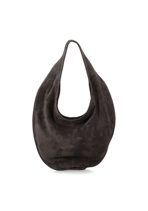 Maeden Suede Leather Cocoa Market Tote