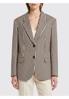 Jacket ALYSI Woman color Brown