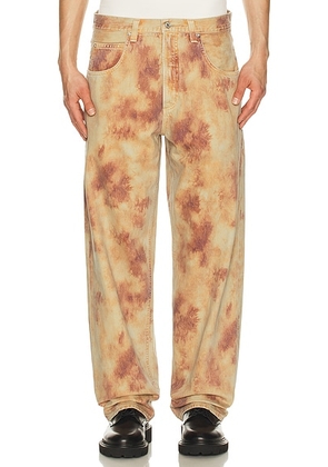 AGOLDE Fusion Jean in Flame - Orange. Size 29 (also in 30, 31, 32, 33, 36).