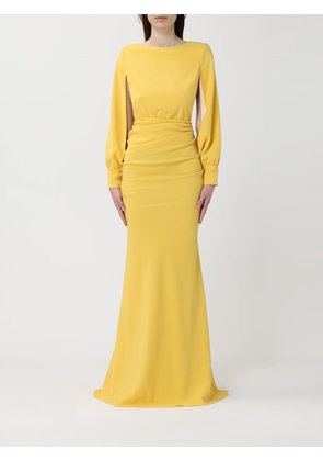 Dress ELISABETTA FRANCHI Woman color Yellow