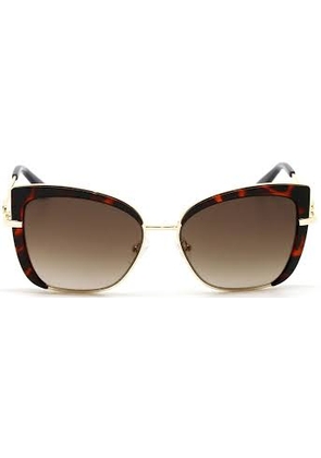 Guess Brown Gradient Cat Eye Ladies Sunglasses GU7633 52F 56