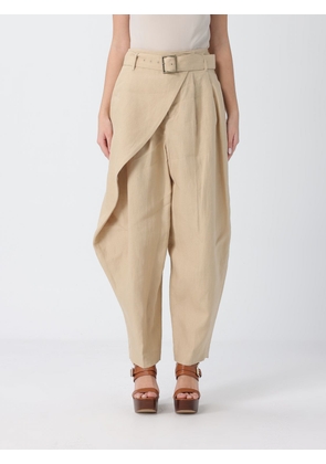 Pants POLO RALPH LAUREN Woman color Brown