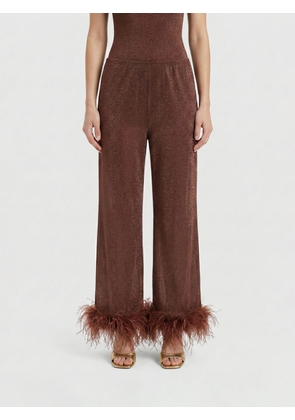 Pants OSÉREE Woman color Brown