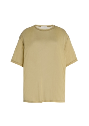 The Frankie Shop Slevan Oversized Sheer T-Shirt - Moda Operandi