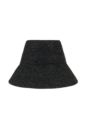 Janessa Leone Felix Bucket Hat in Black - Black. Size M (also in L, S).