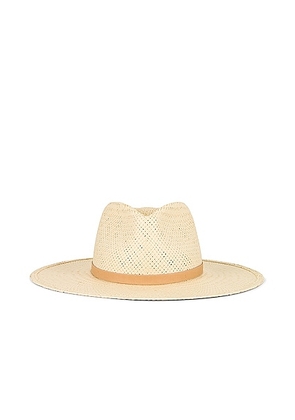 Janessa Leone Sherman Hat in Natural - Neutral. Size S (also in L, M).