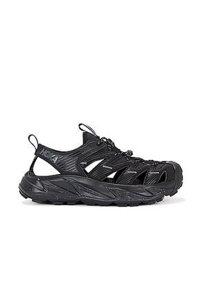 HOKA U Hopara in Black & Castlerock - Black. Size 11 (also in 9, 9.5, 10, 10.5, 12, 11.5, 13, Mens 5 / Womens 6, Mens 5.5 / Womens 6.5, Mens 6 /...