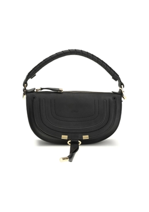 Chloe Mini Marcie Shoulder Bag In Soft Leather