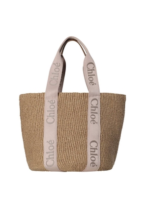 Chloe Woody Large Basket Tote Bag