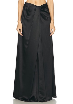 HEIRLOME Leticia Skirt in Black - Black. Size 6 (also in ).