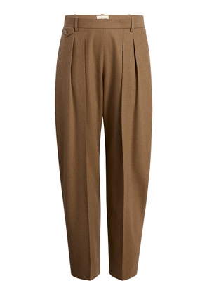 Khaite Dugan Tapered Wool Pants - Moda Operandi