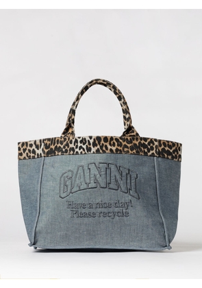 Tote Bag GANNI Woman color Blue