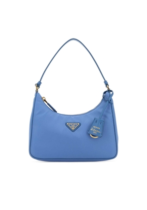Light Blue Re-Nylon Prada Re-Edition 2005 Shoulder Bag