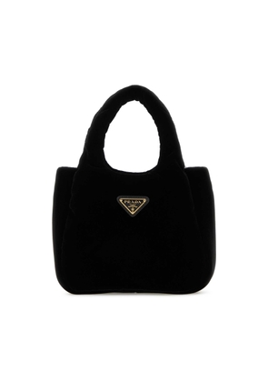 Prada Black Velvet Handbag