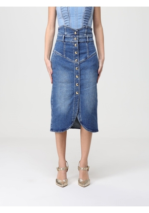 Skirt ELISABETTA FRANCHI Woman color Blue