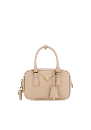 Prada Sand Leather Handbag